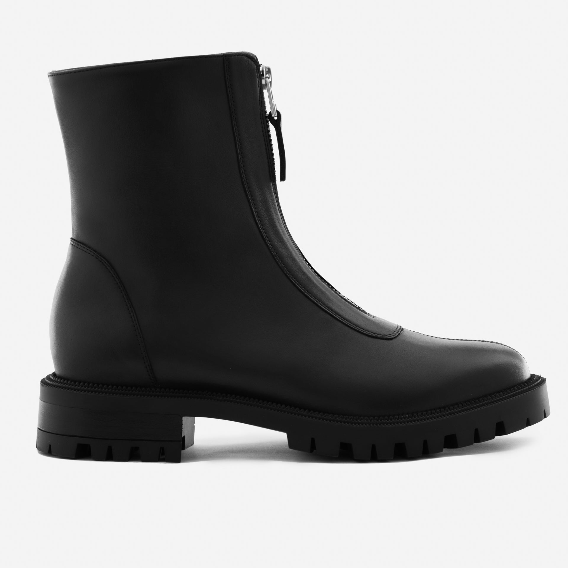 Jenna Zip Up Boots - Women's Full-Grain Leather - Image 2