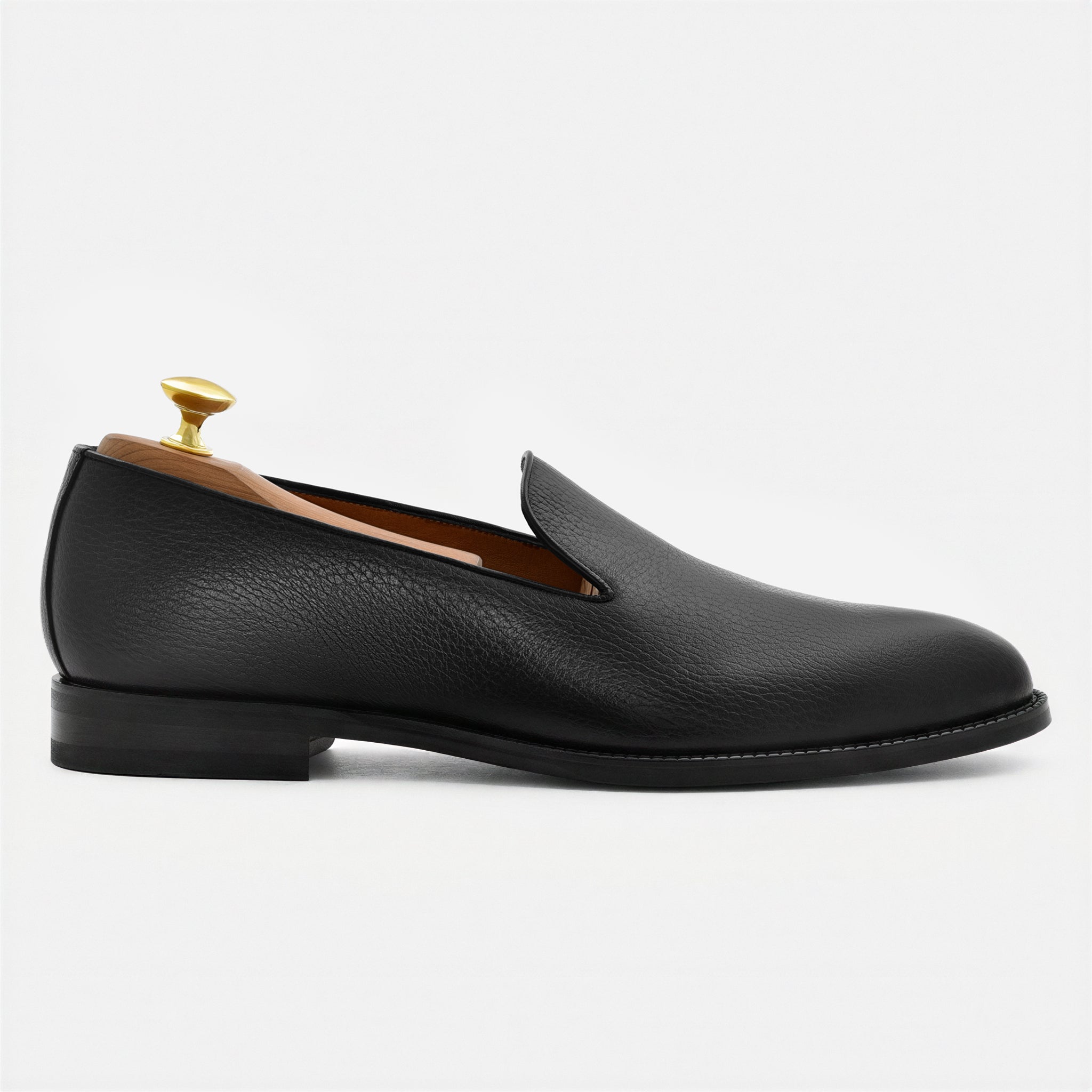 Langford Wholecut Loafers - Pebbled - Men's - Image 14