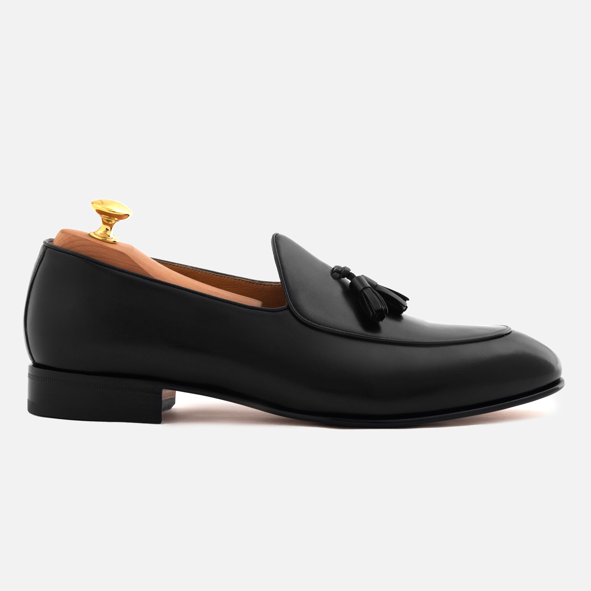 Perry Belgian Loafer - Full Grain Leather - Men's - Image 2