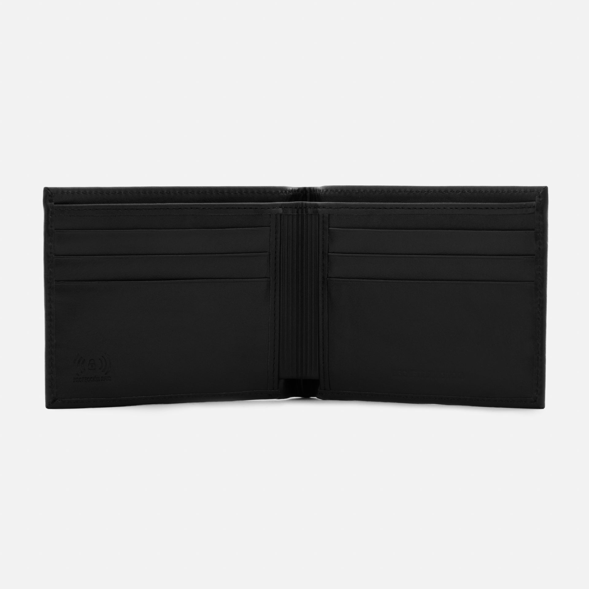Bennett Bifold Wallet - Men's Embossed Leather - Image 3