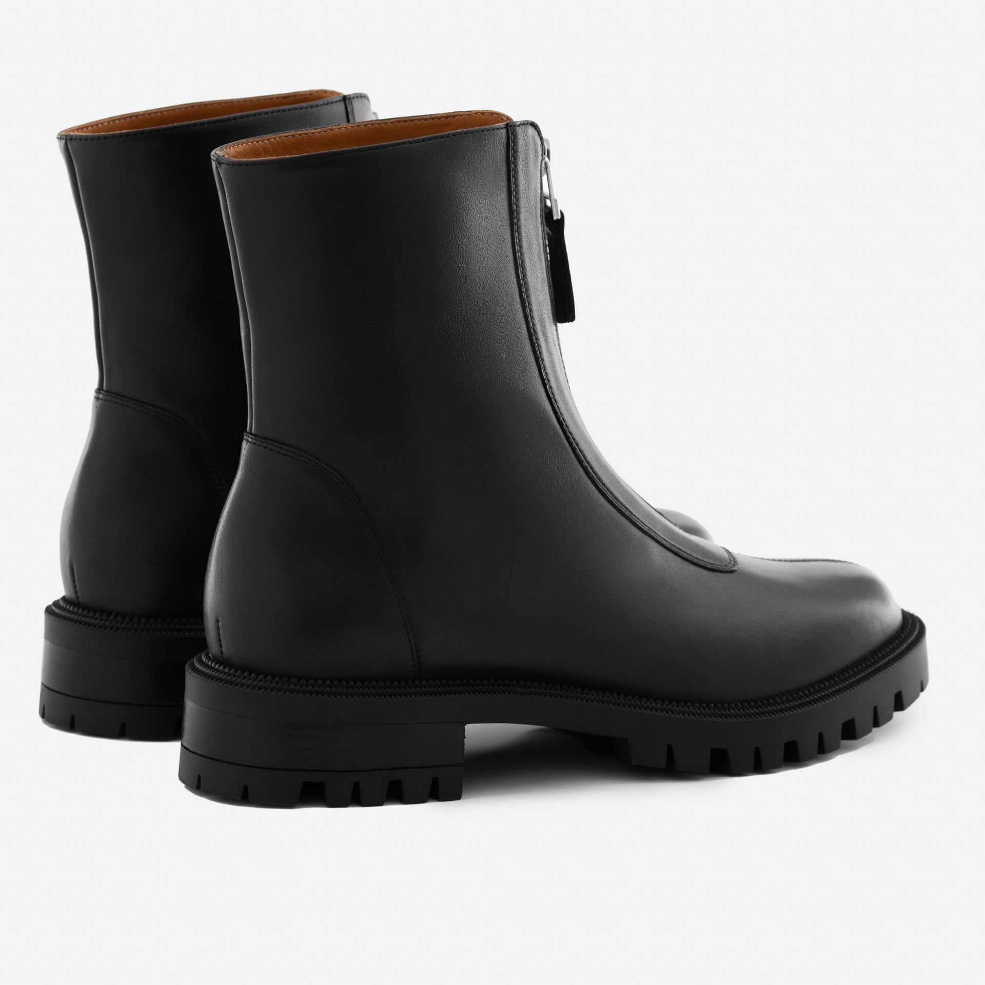 Jenna Zip Up Boots - Women's Full-Grain Leather - Image 3