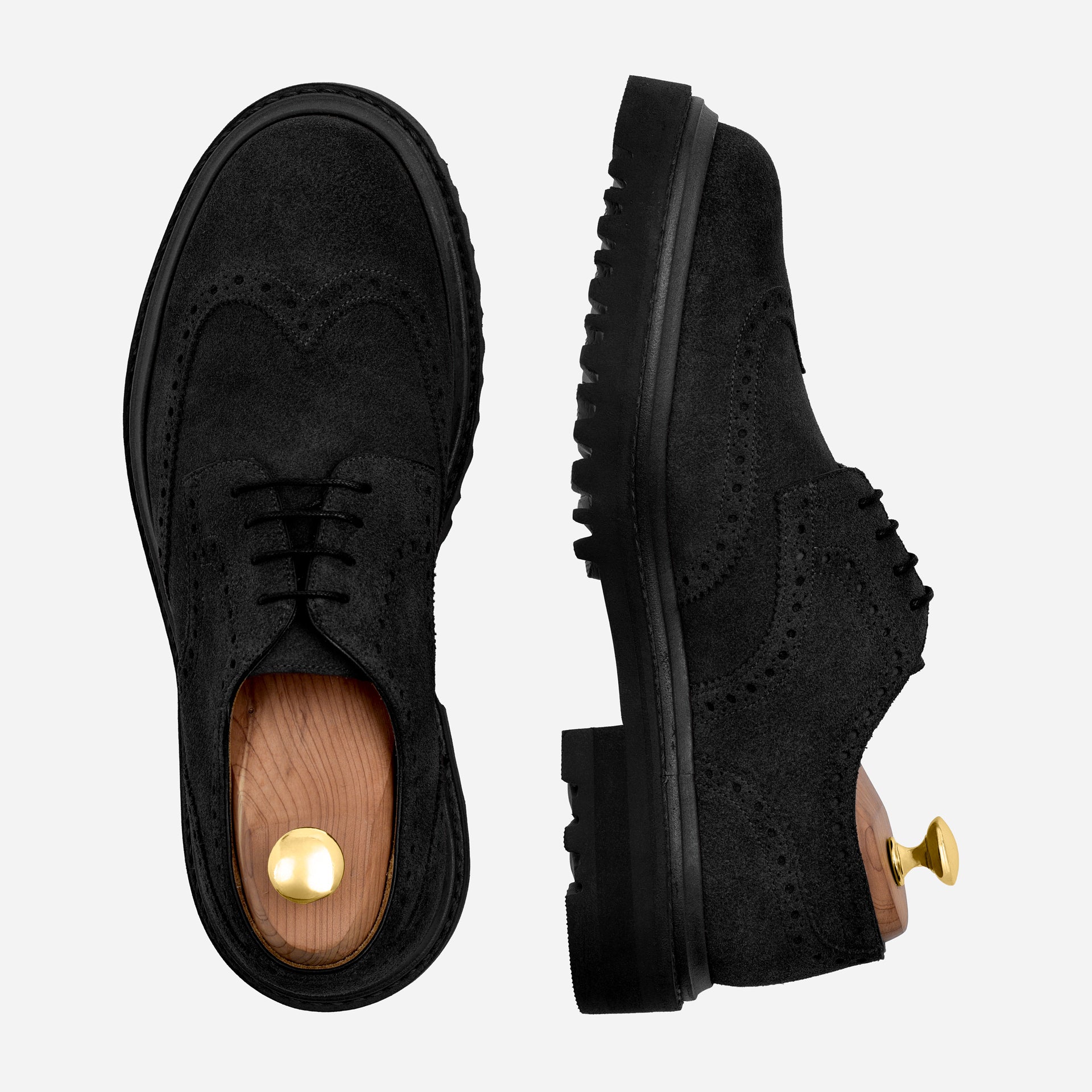 Gibson Wingtips - Suede - Men's - Image 14