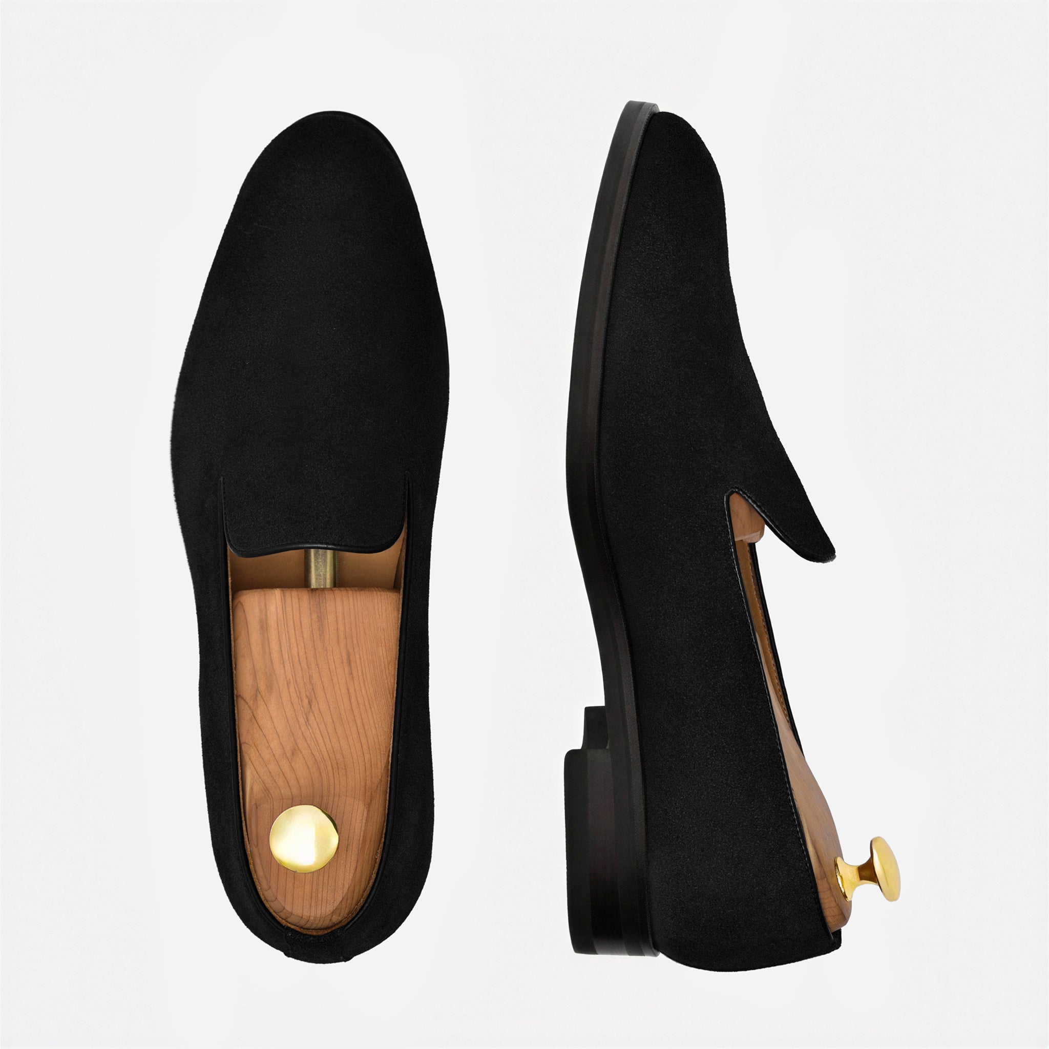 Langford Wholecut Loafers - Suede - Men's - Image 22