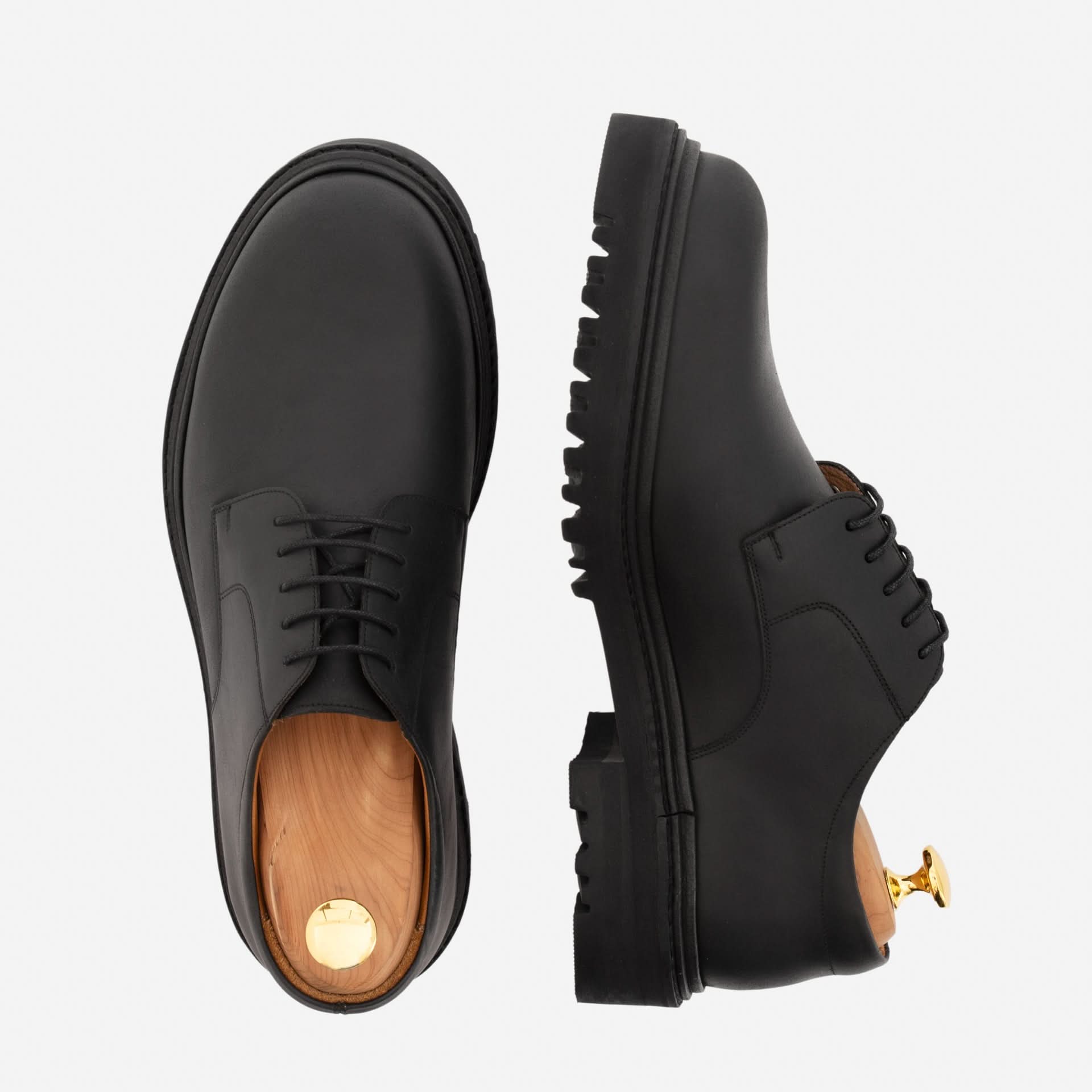 Palermo Derby - Pull Up Leather - Men's - Image 4