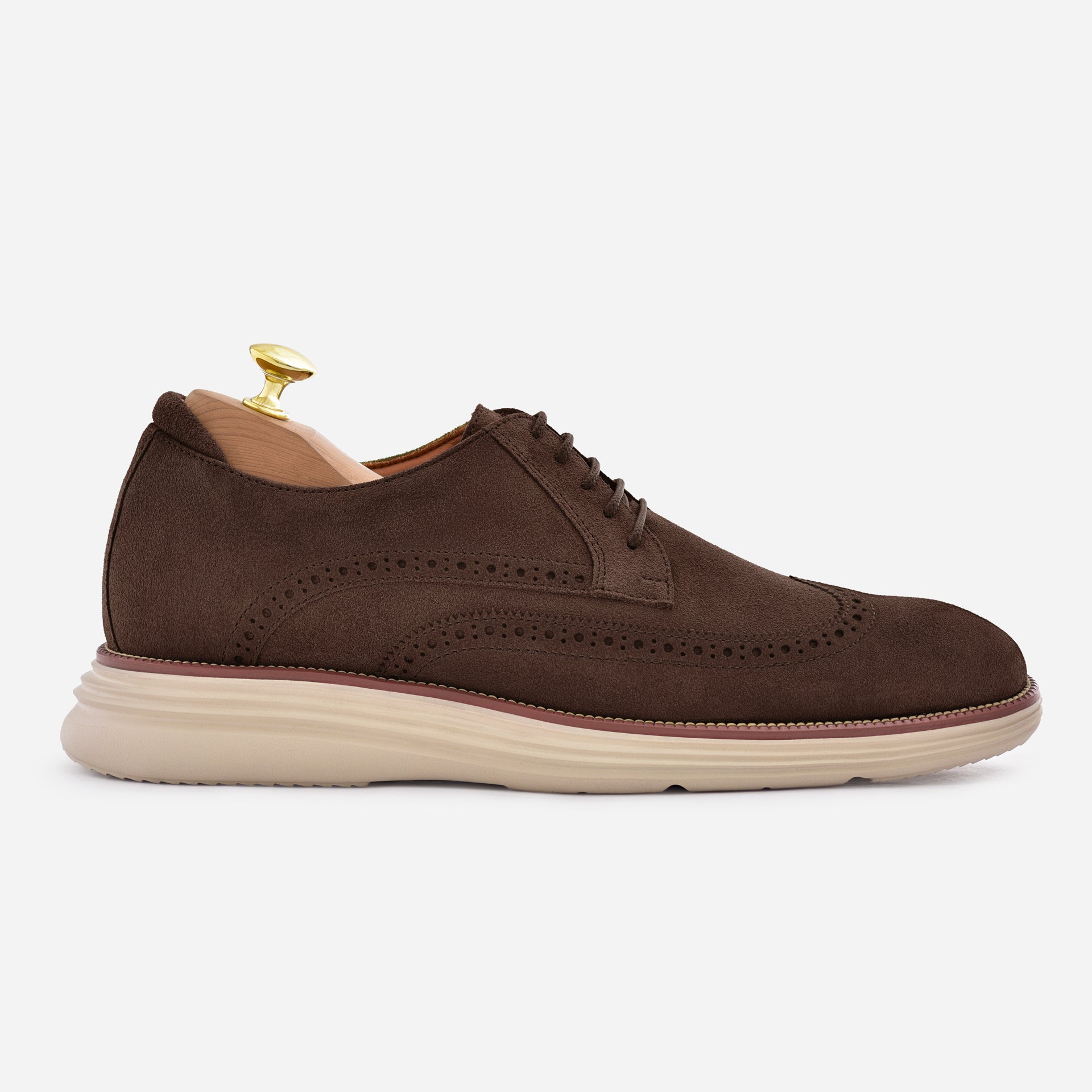 Redford Brogue Derbies - Suede - Men´s - Image 2