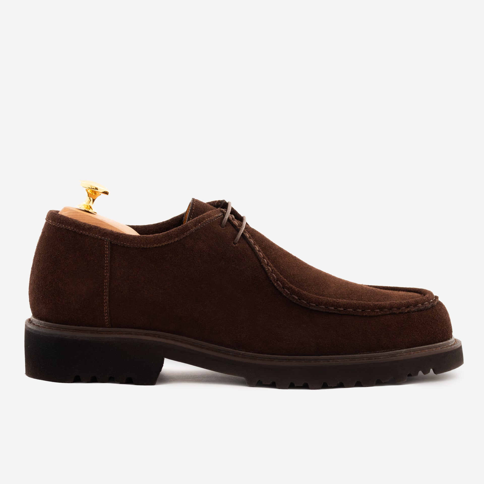 Theo Derbies - Men's Water-Repellent Suede - Image 2