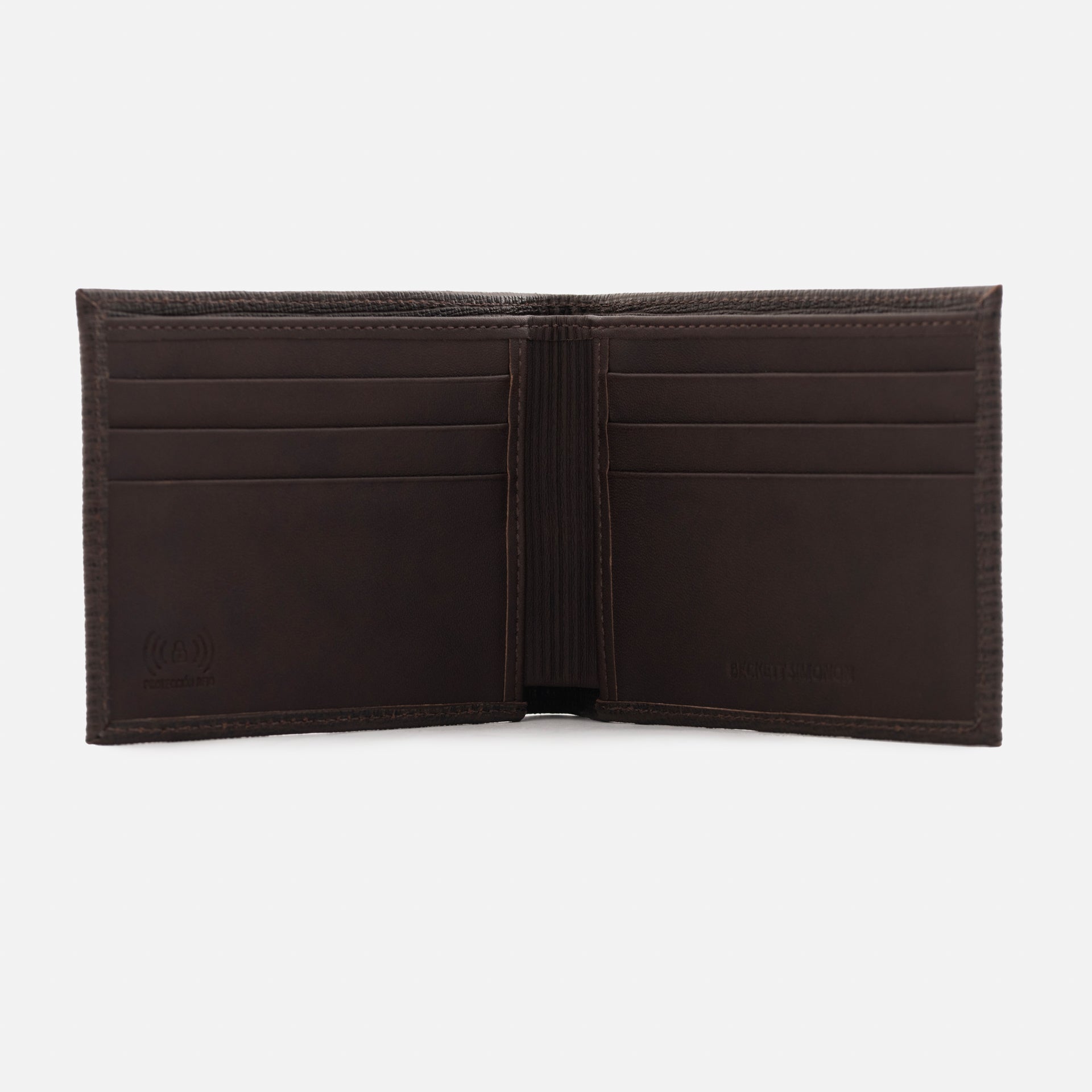 Bennett Bifold Wallet - Men's Embossed Leather - Image 8