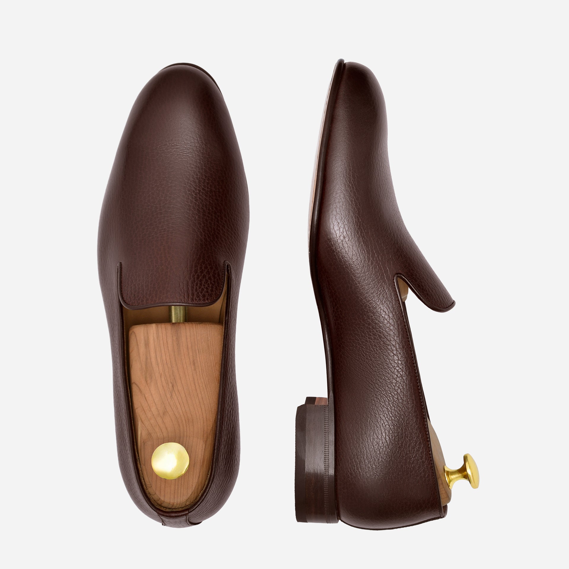 Langford Wholecut Loafers - Pebbled - Men's - Image 10