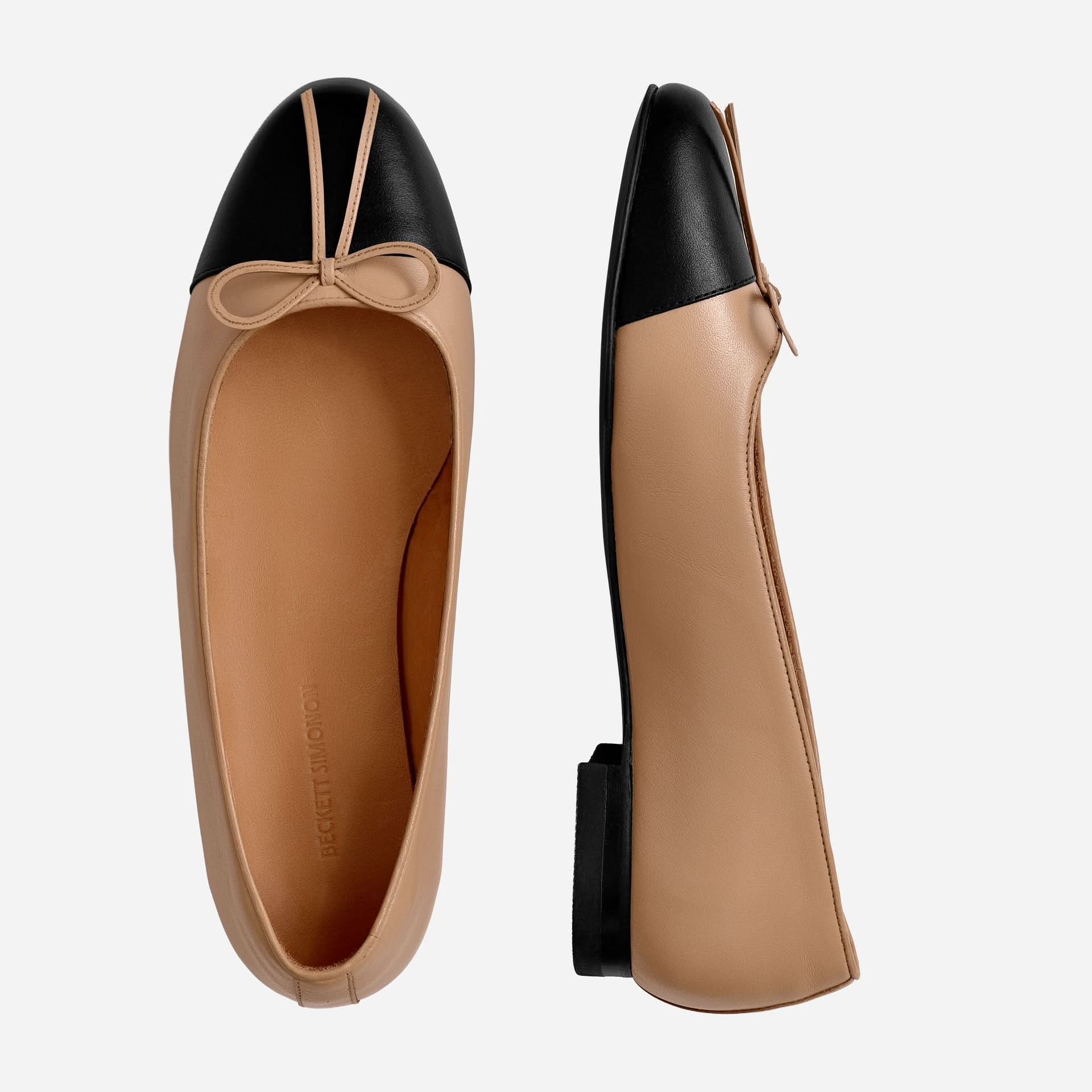 Mona Cap Toe Flats - Full Grain Leather - Women's - Image 4