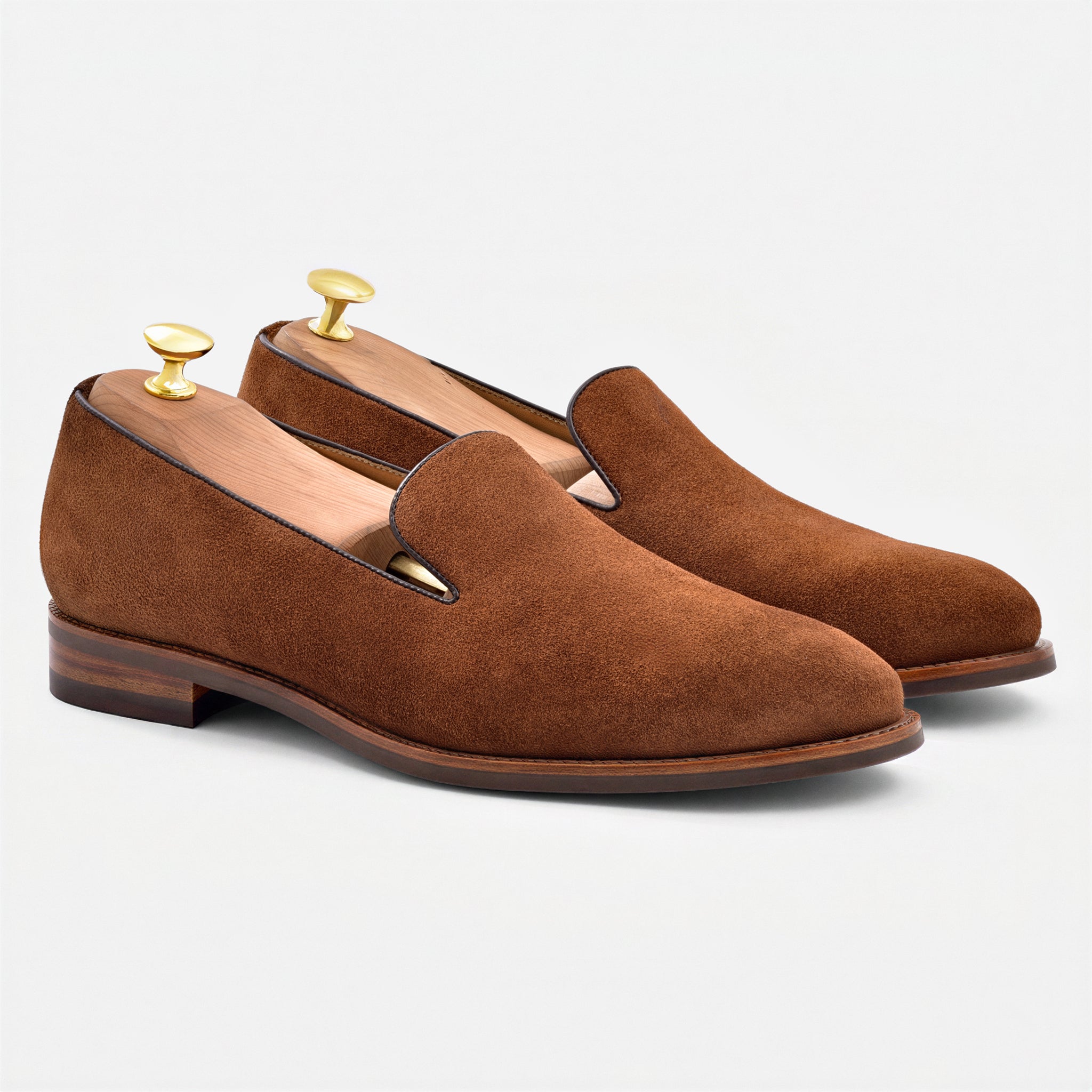 Langford Wholecut Loafers - Suede - Men's - Image 25