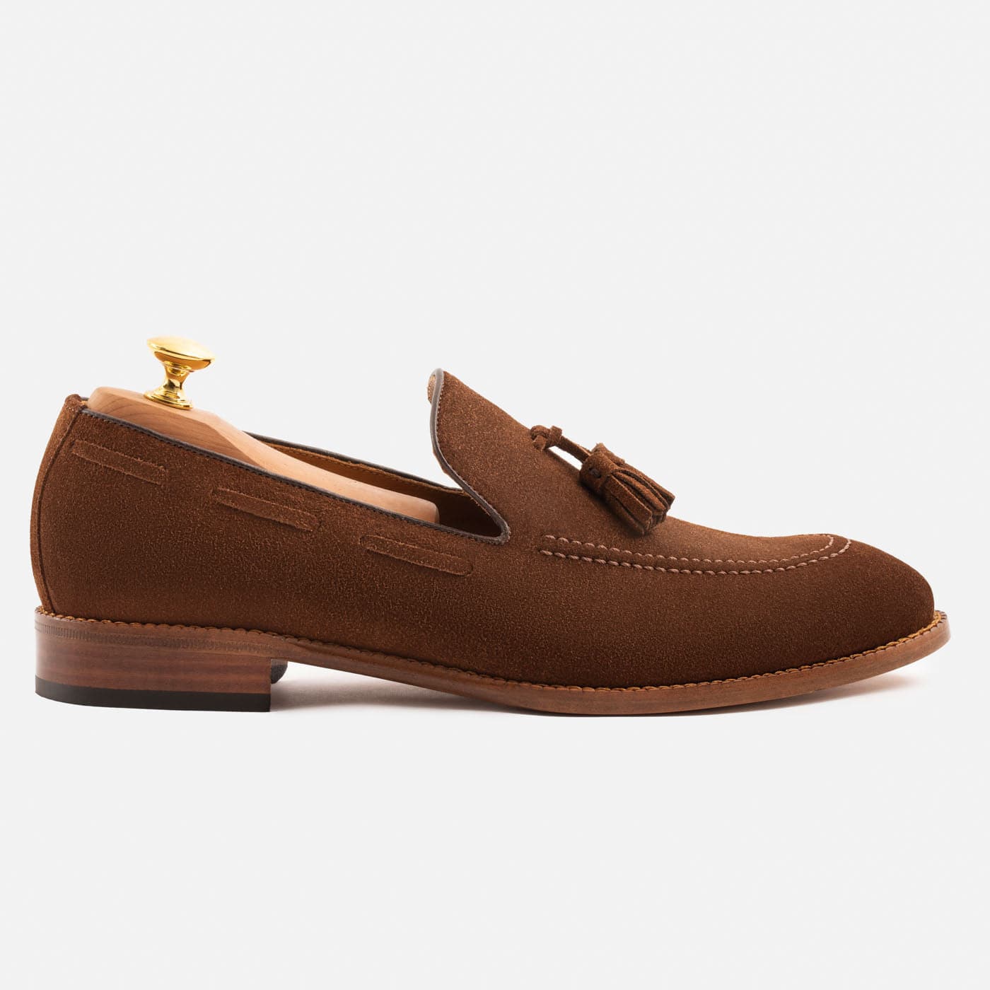Bernard Tassel Loafers - Suede - Men's - Image 8