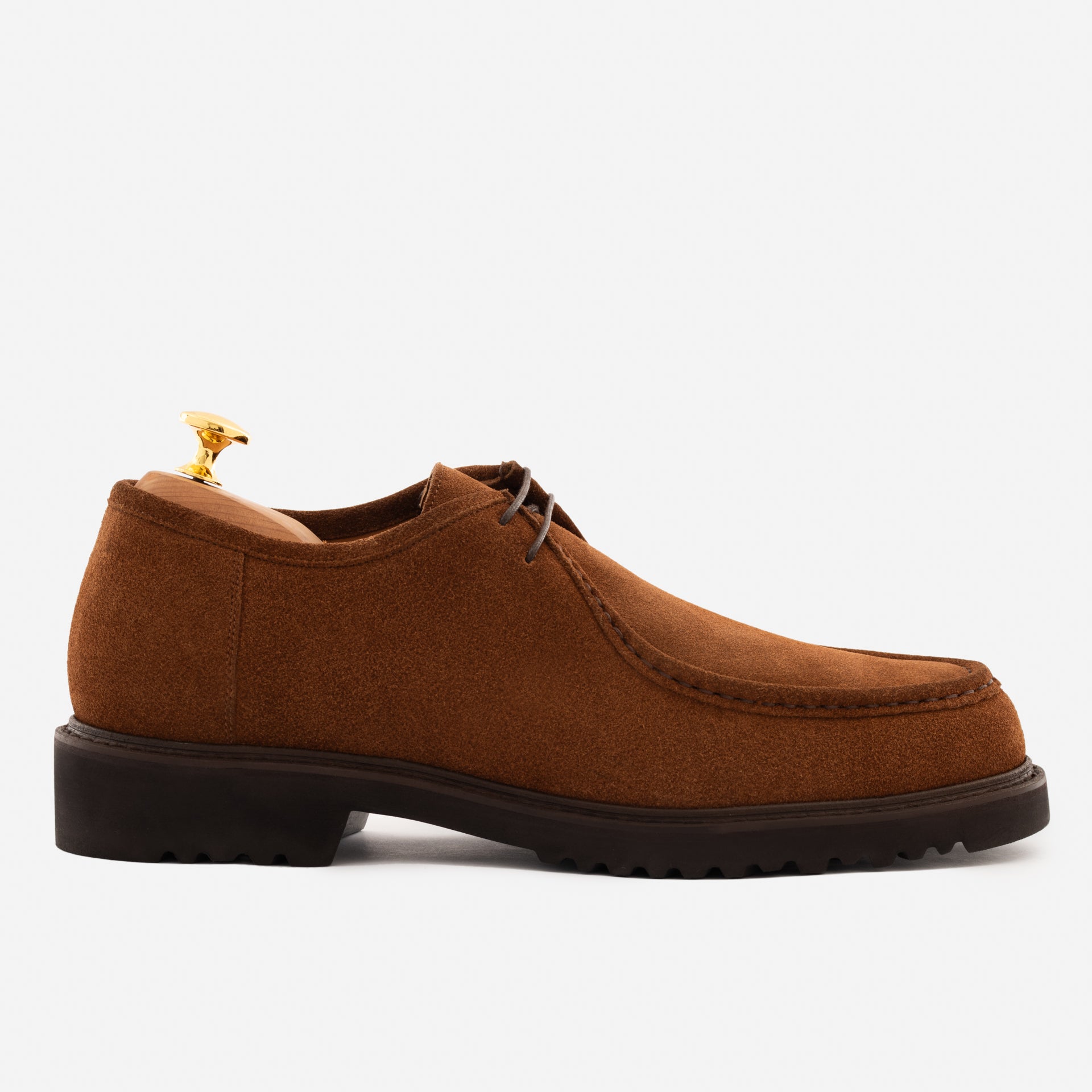 Theo Derbies - Men's Water-Repellent Suede - Image 7