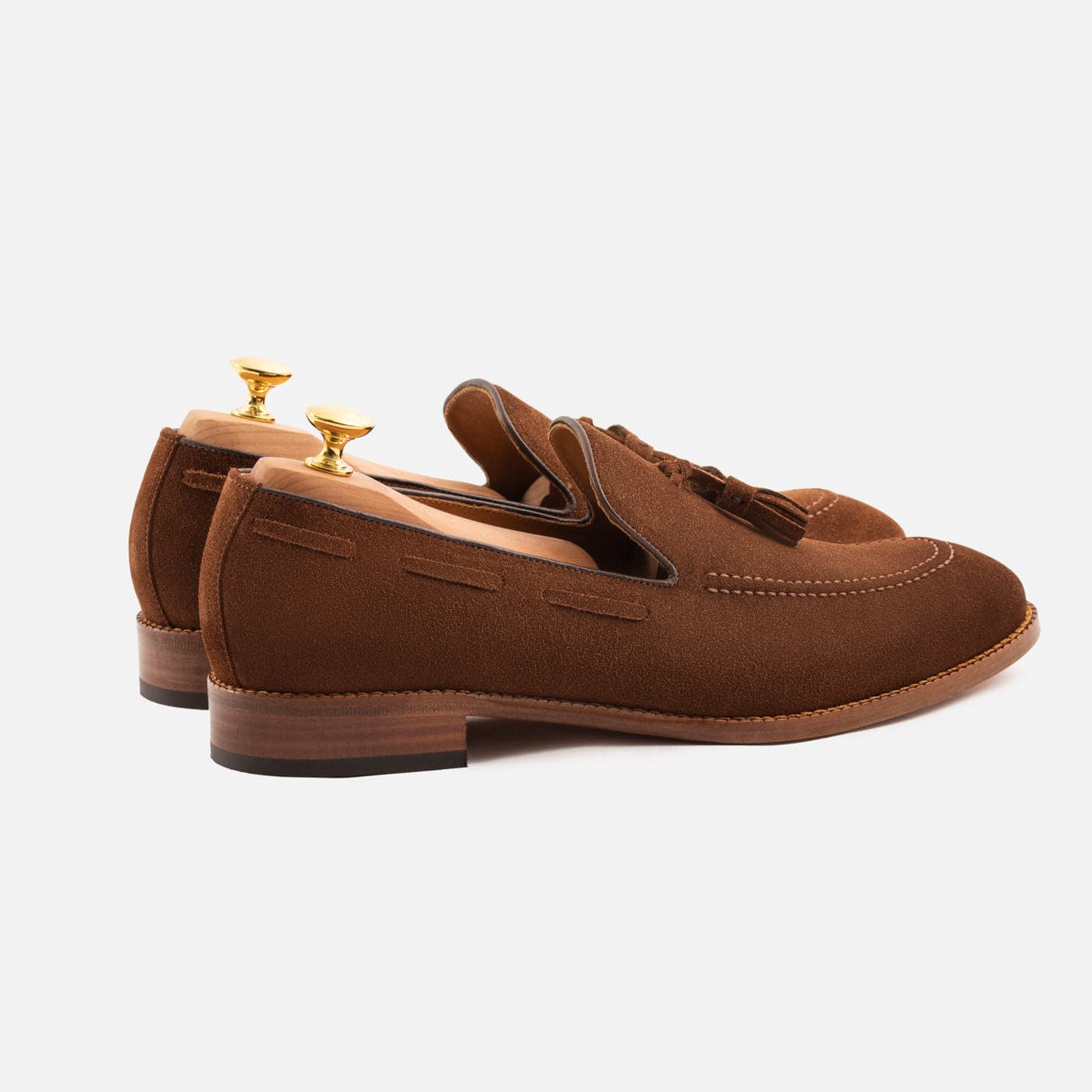 Bernard Tassel Loafers - Suede - Men's - Image 9