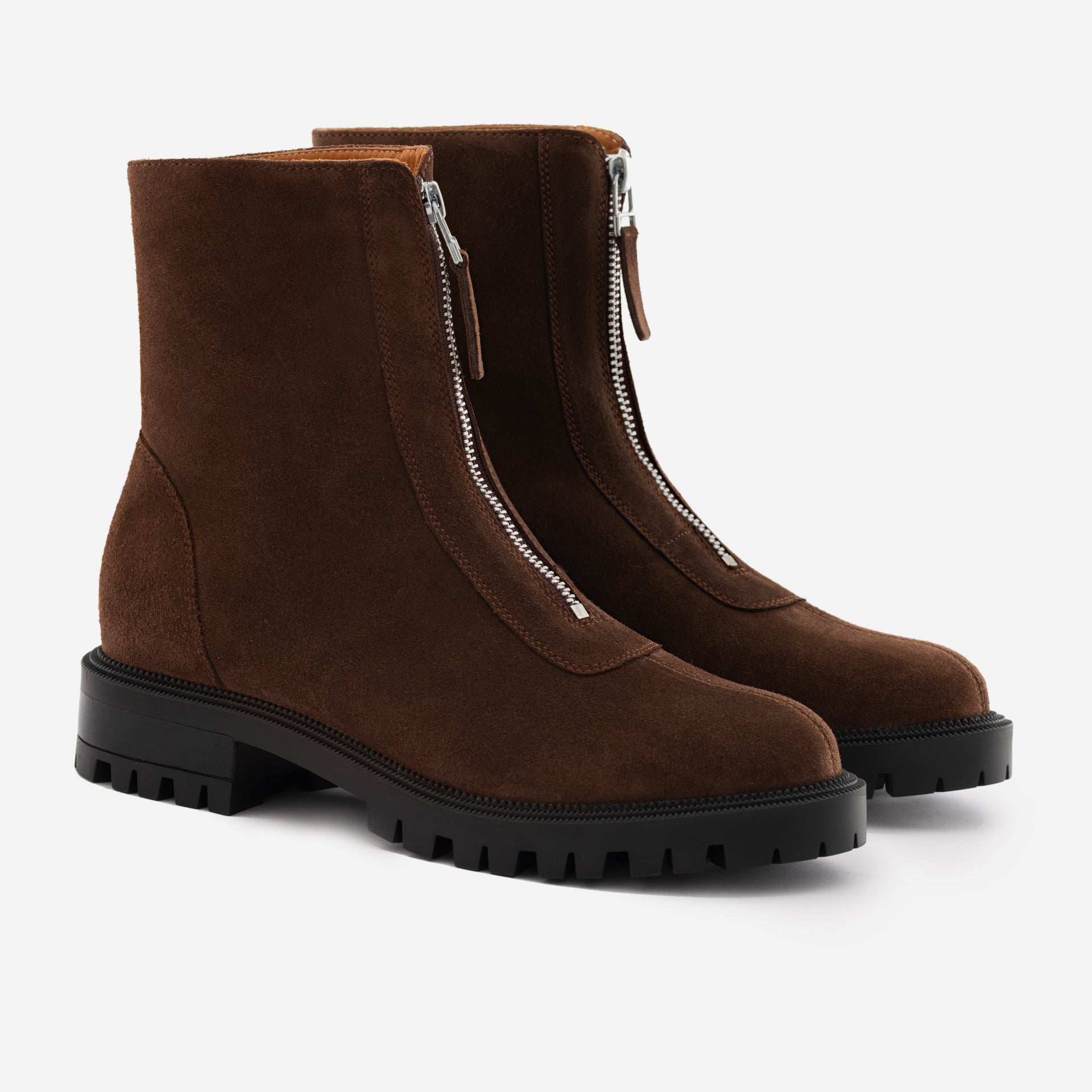 Jenna Zip Up Boots - Women's  Water-Repellent Suede - Image 6