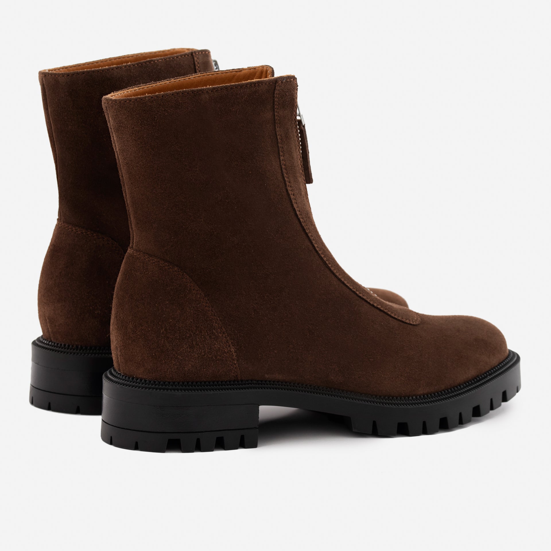 Jenna Zip Up Boots - Women's  Water-Repellent Suede - Image 8