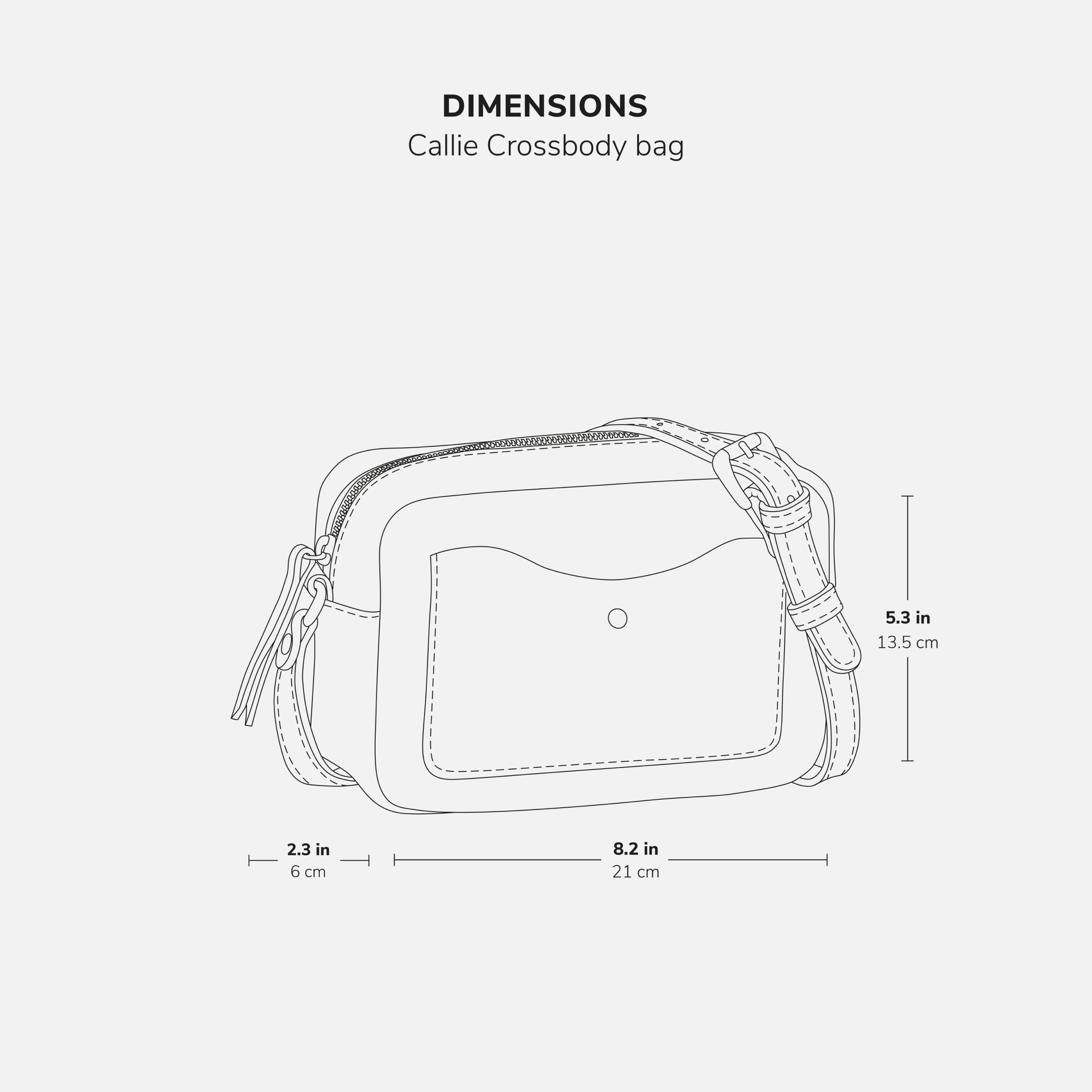Callie Crossbody - Full-Grain Leather - Women's - Image 12
