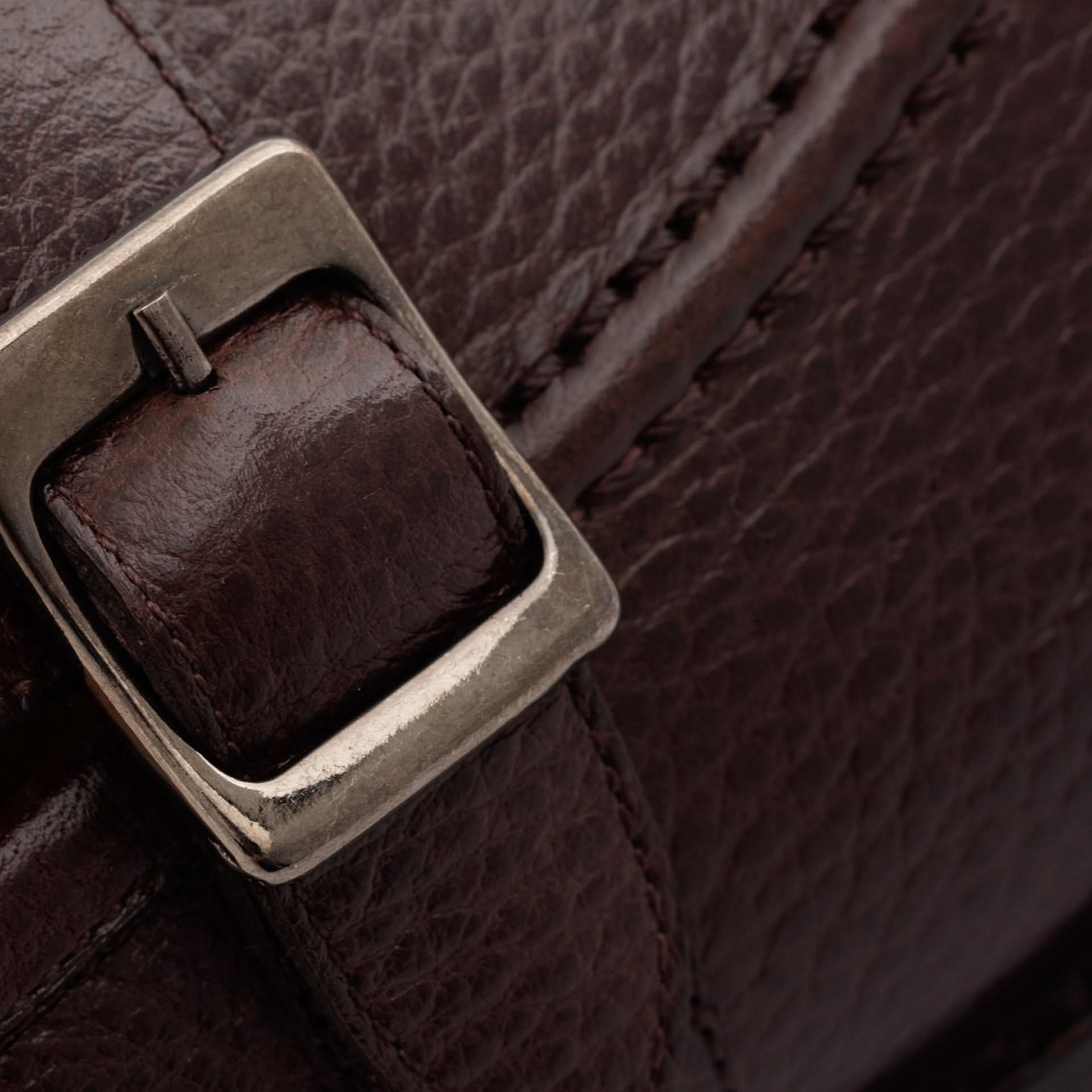 Archie Belted Loafer - Men's Pebbled Leather - Image 11