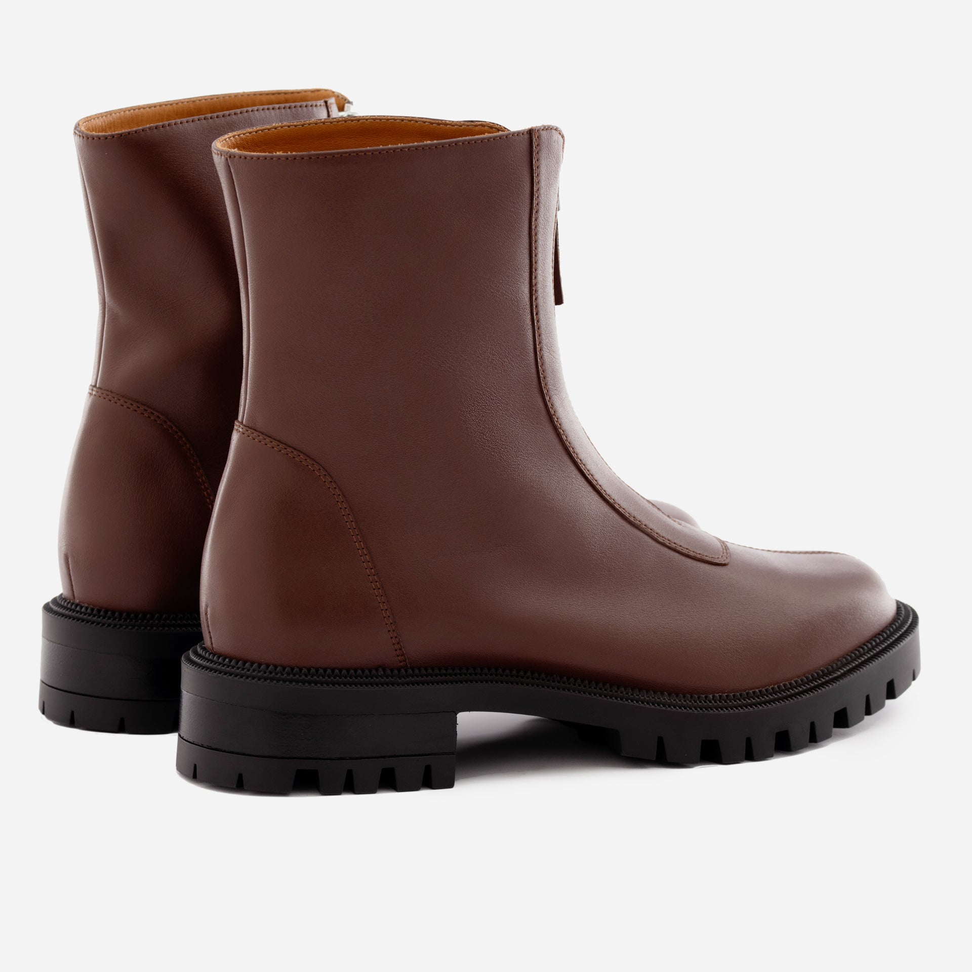 Jenna Zip Up Boots - Women's Full-Grain Leather - Image 13
