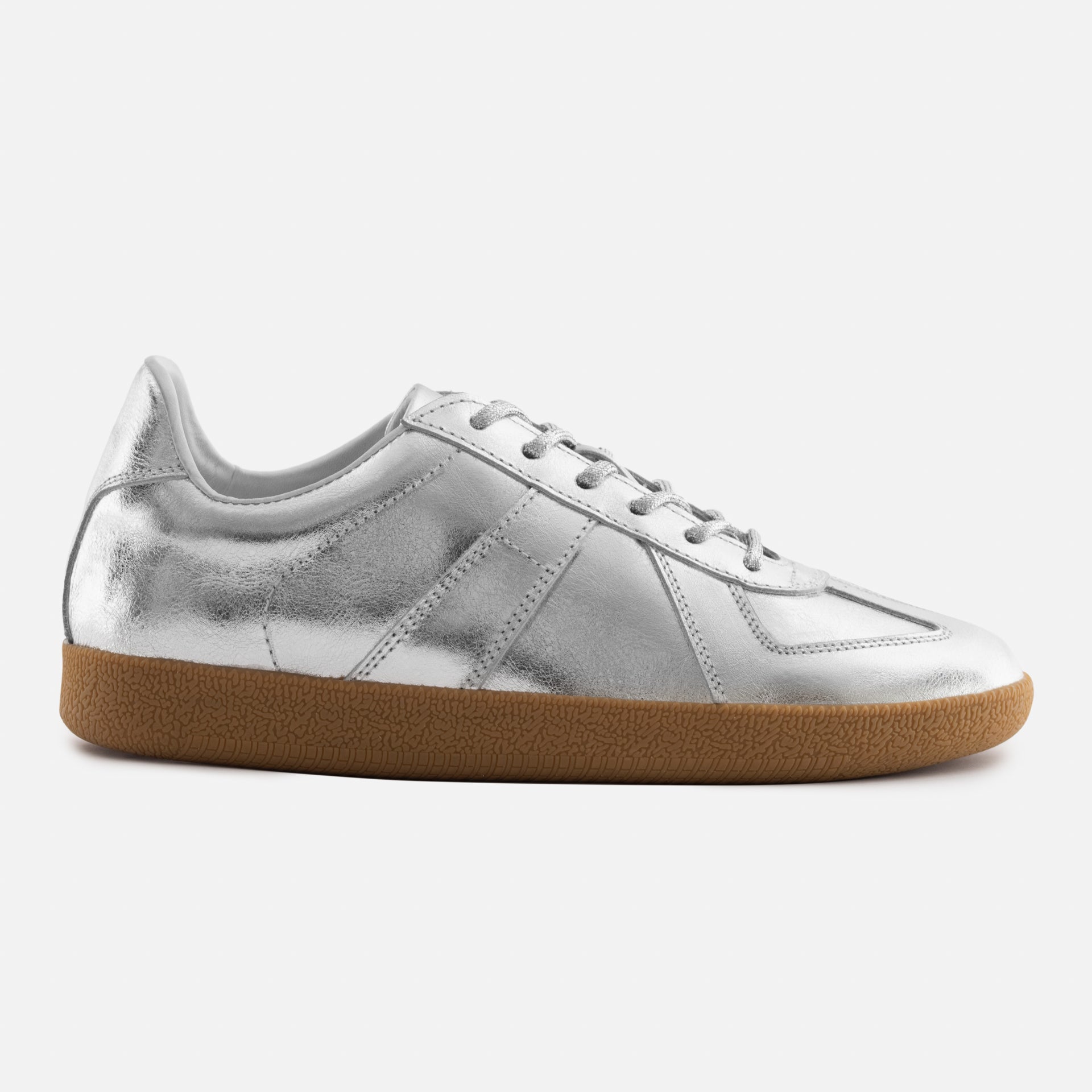 Morgen Trainers - Metallic Leather - Women's - Image 7