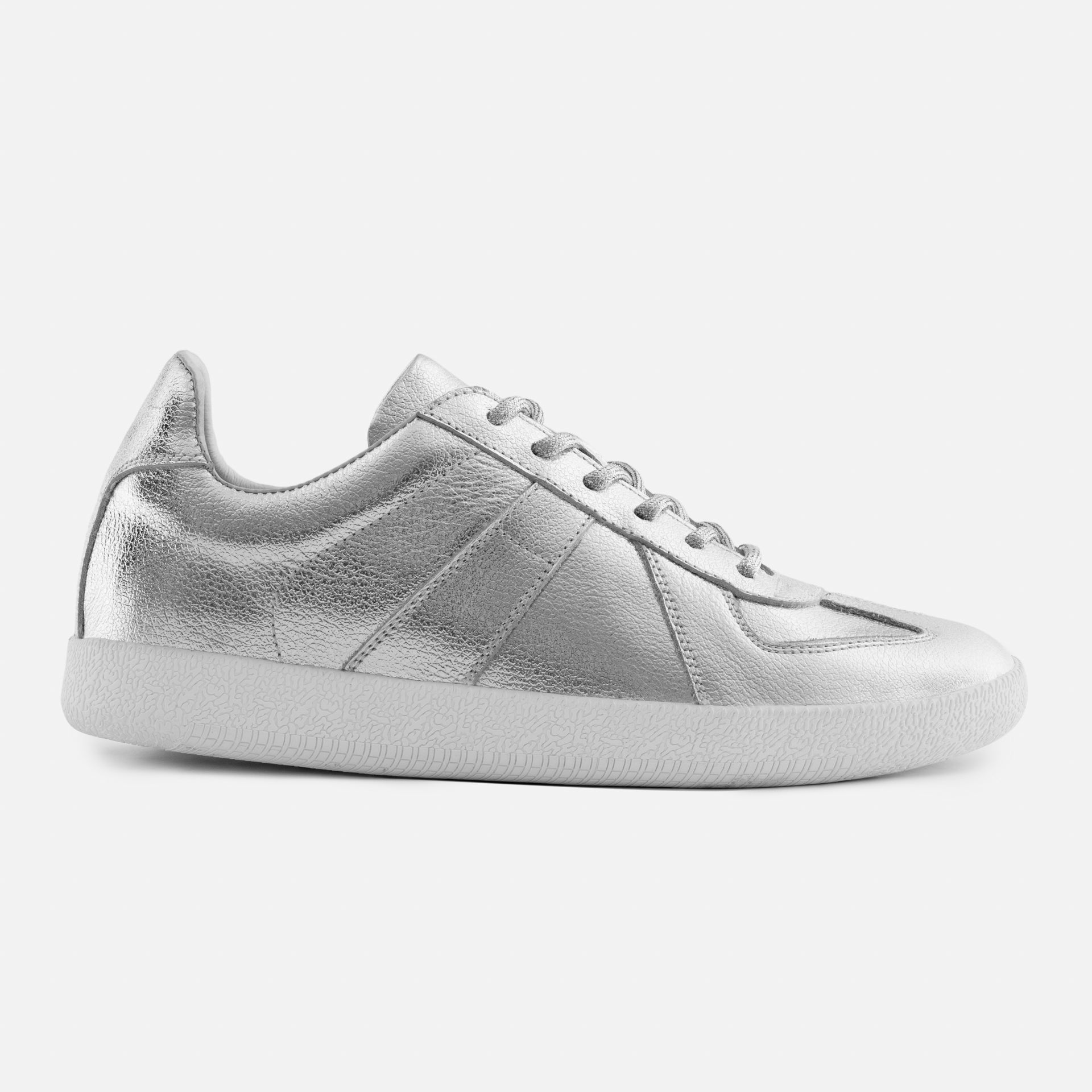 Morgen Trainers - Metallic Leather - Women's - Image 12