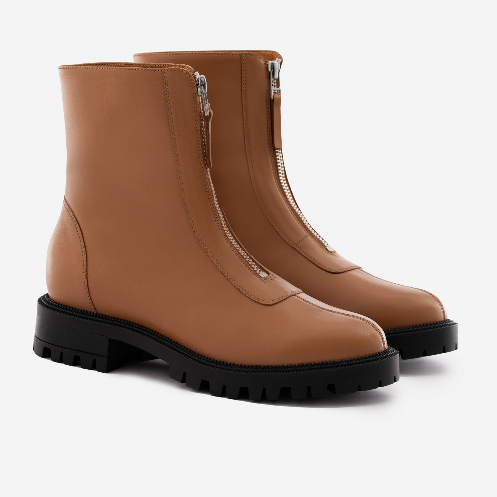 Jenna Zip Up Boots - Women's Full-Grain Leather - Image 16