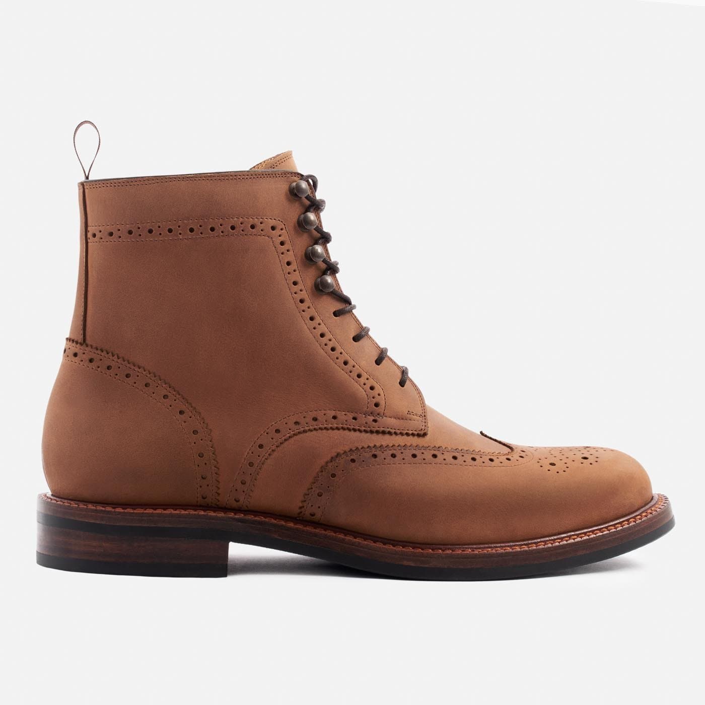 Nolan Brogue Boots - Pull-Up - Men's - Image 7