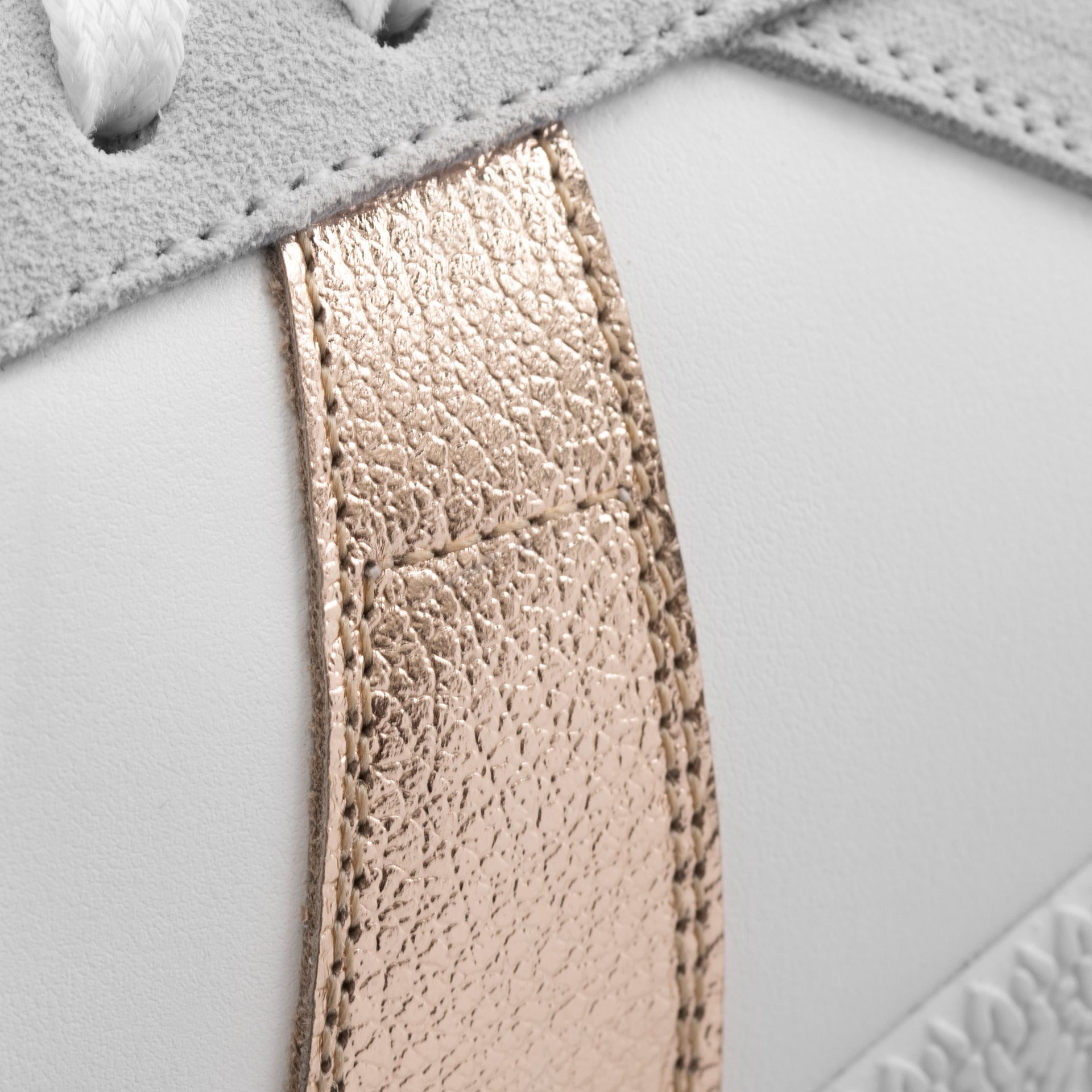 Morgen Trainers - Metallic Leather & Suede - Women's - Image 10